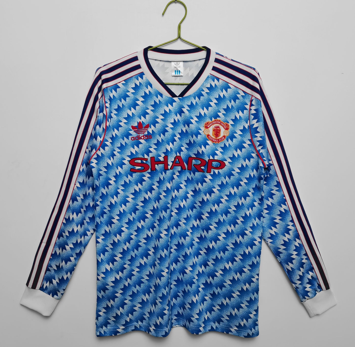 Manchester United 1990-1992 Long Sleeve Away Kit