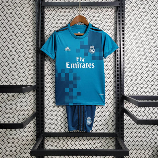 Real Madrid 17/18 Third Away Jersey Kids