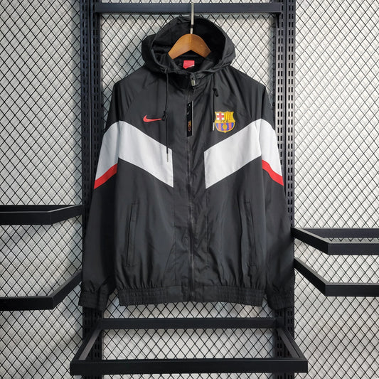 Barcelona Windbreaker Jacket 23/24 - Black