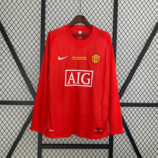 Manchester United 2007-2008 Home Kit