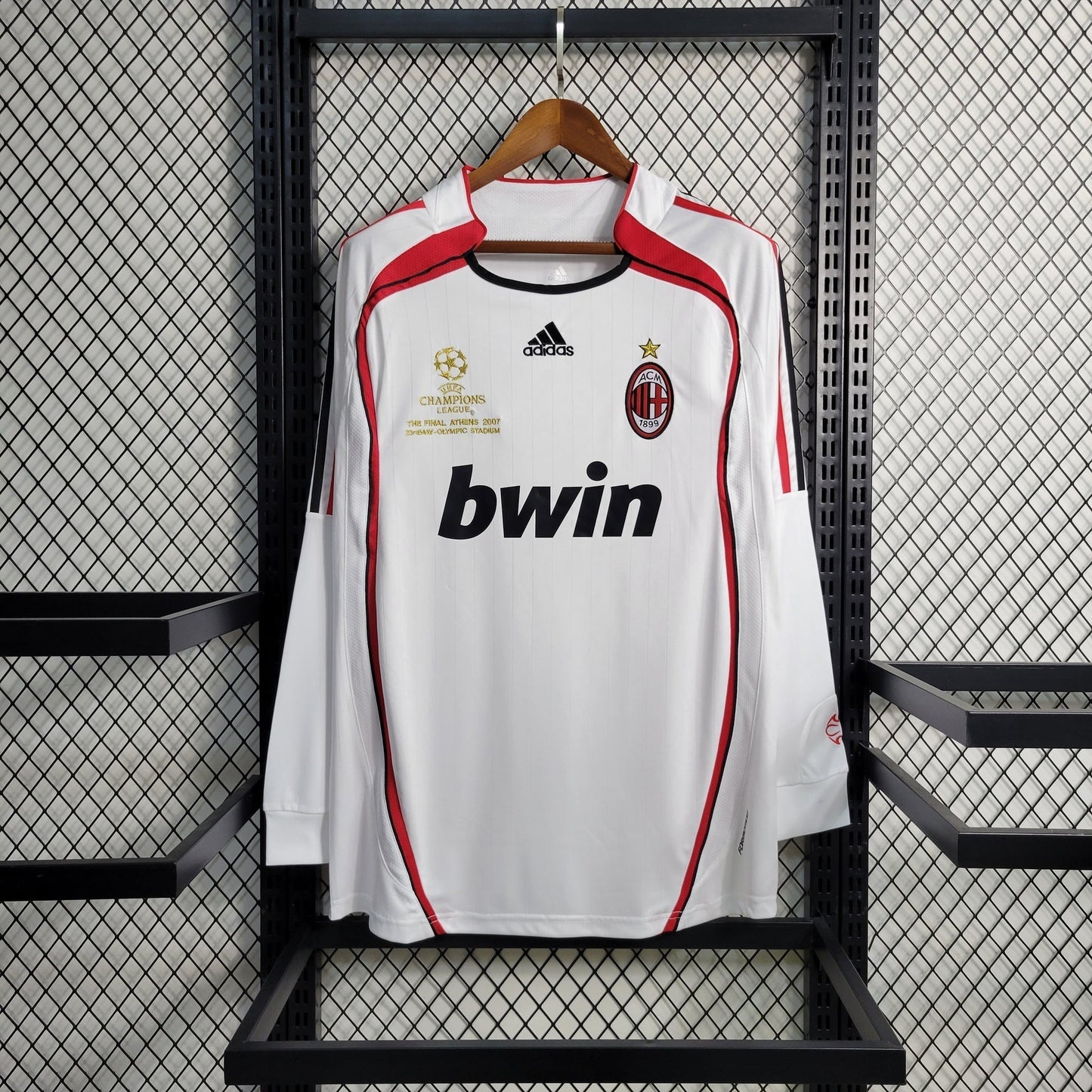 AC Milan 2007 UCL Long Sleeve Away Kit