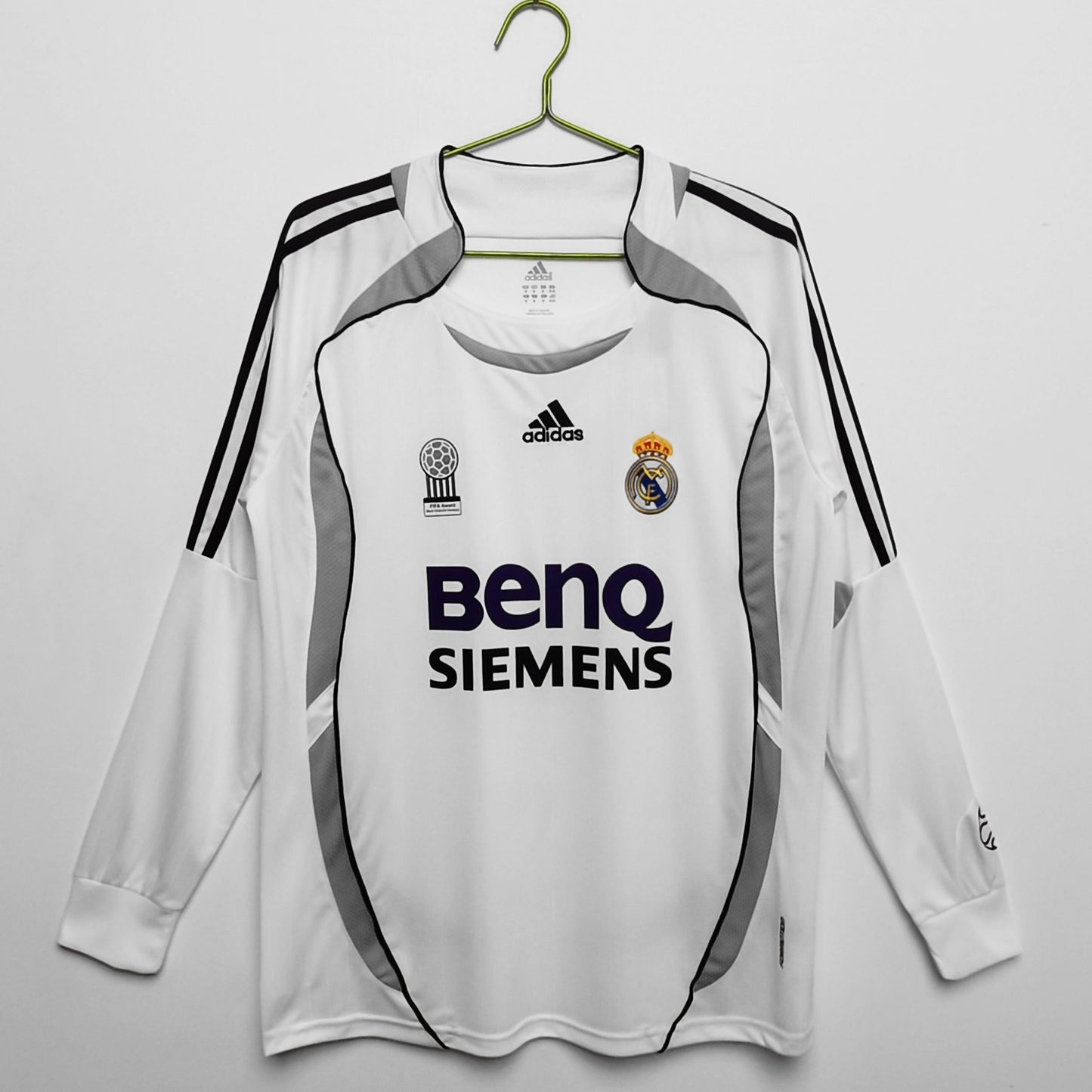 Real Madrid 2006-2007 Long Sleeve Home Kit