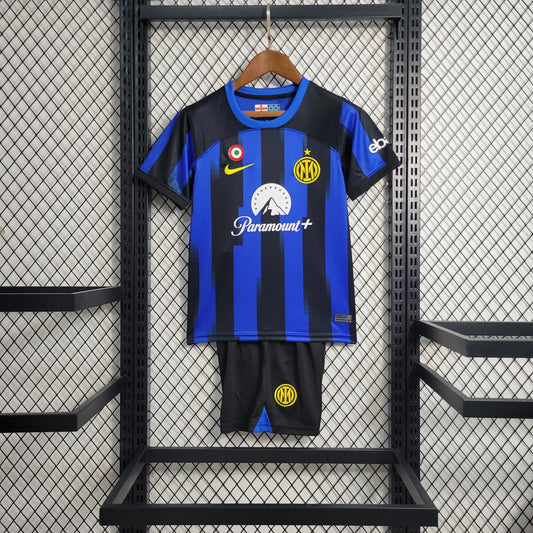 Inter Milan 23/24 Home Kit Kids