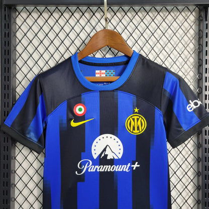 Inter Milan 23/24 Home Kit Kids