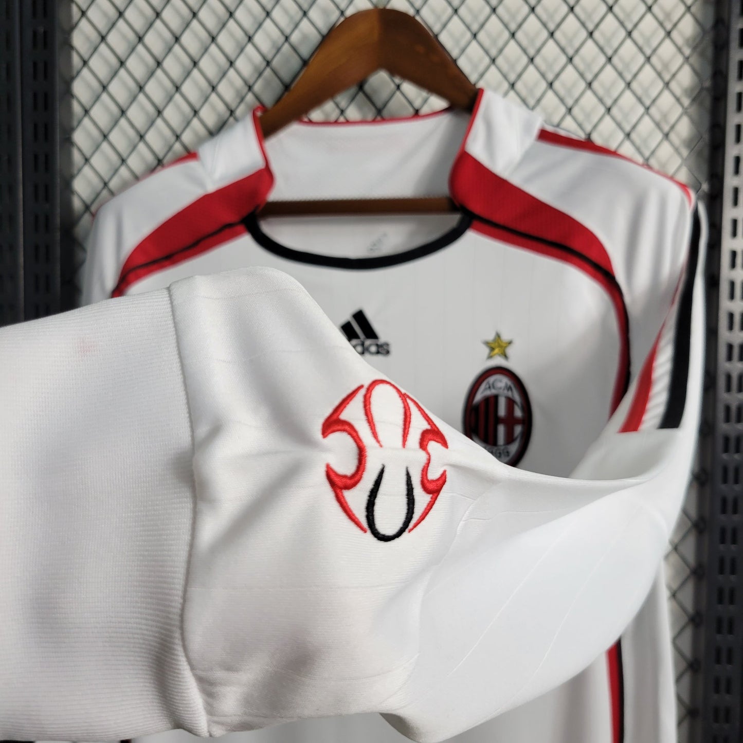 AC Milan 2007 UCL Long Sleeve Away Kit