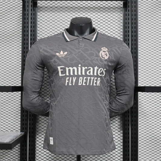 Real Madrid 2024-2025 Third Kit Long Sleeve