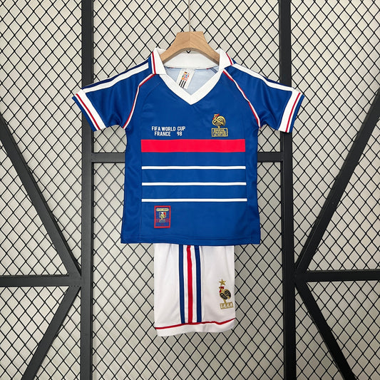 France 1998 Home Jersey Kids