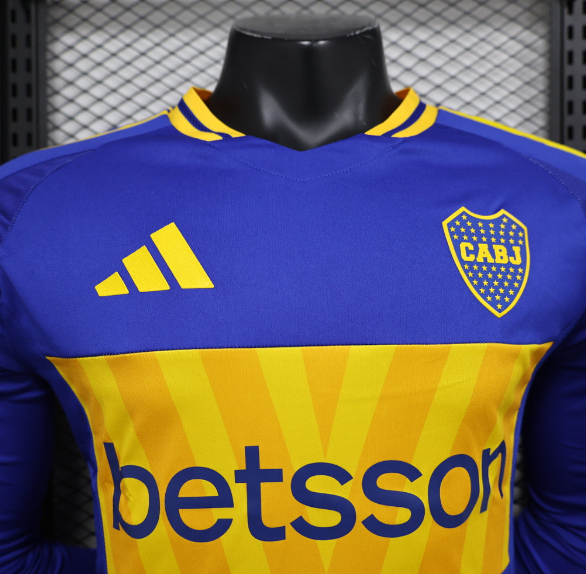 Boca Juniors 2024-2025 Home Kit Long Sleeve