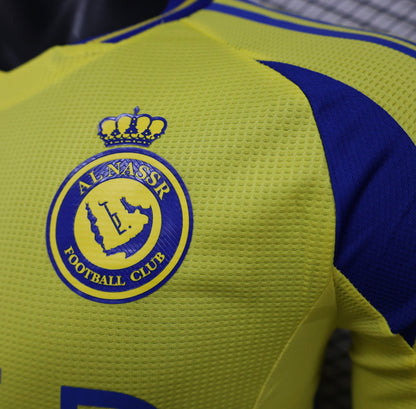 Al Nassr 2024-2025 Home Kit Long Sleeve