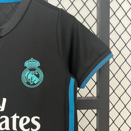 Real Madrid Retro 17/18 Away Jersey Kids