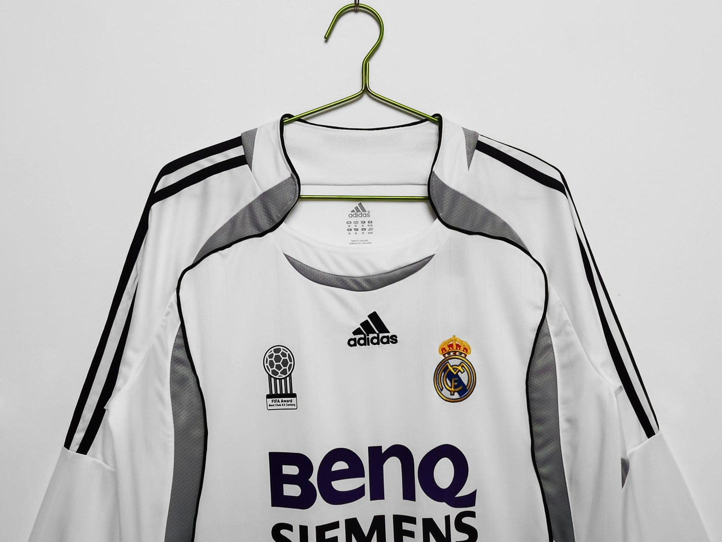 Real Madrid 2006-2007 Long Sleeve Home Kit