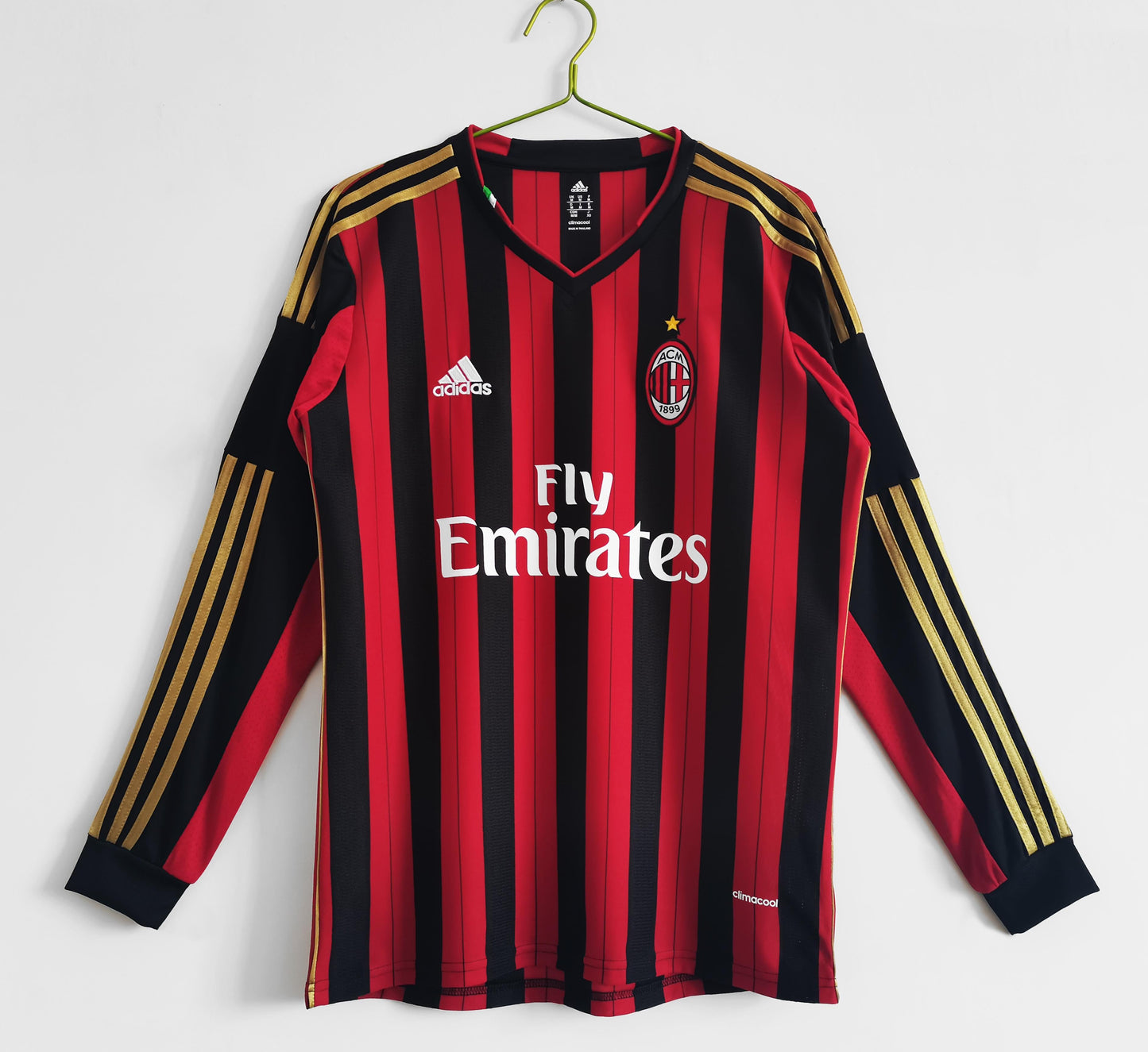 AC Milan 2013-2014 Long Sleeve Home Kit