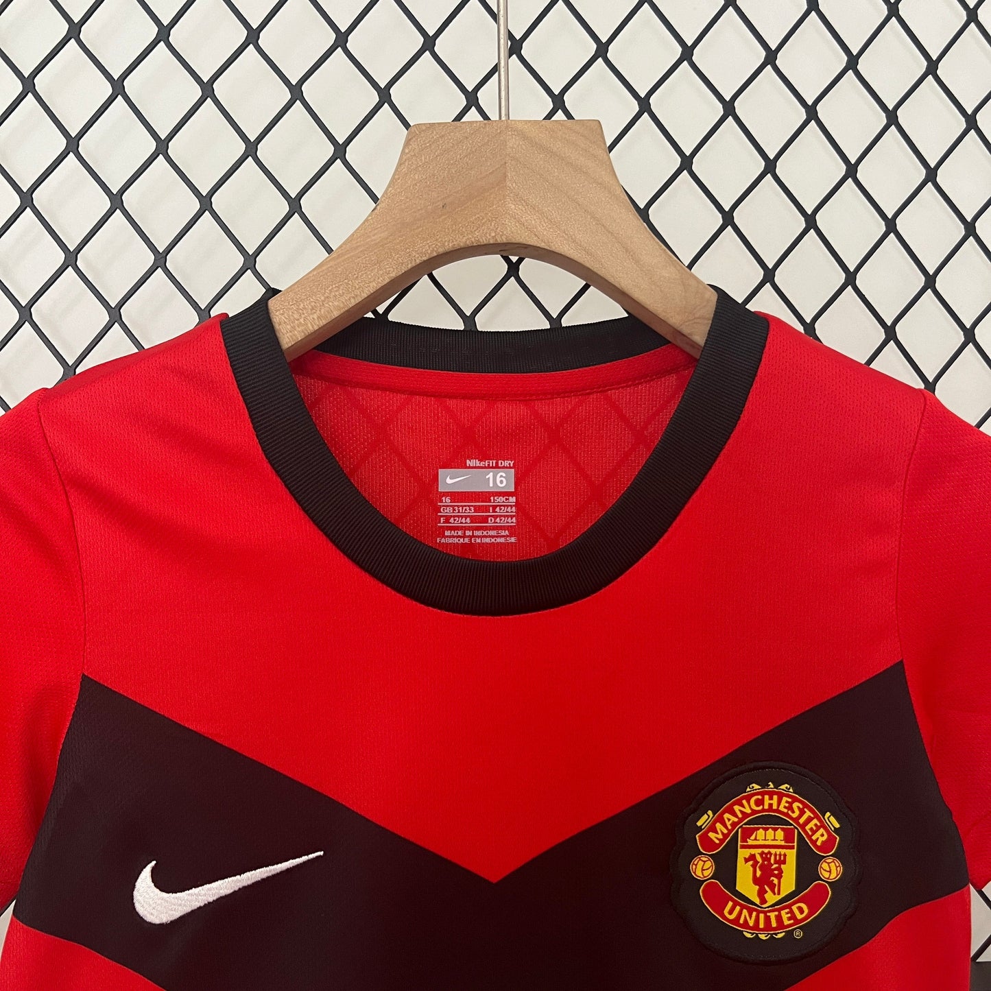 Manchester United Retro 09/10 Home Jersey Kids