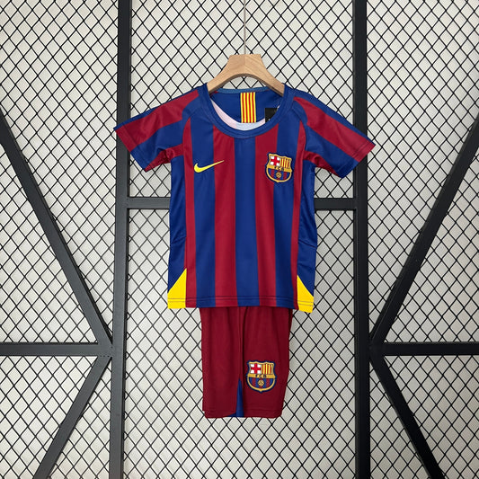 Barcelona 05/06 Home Jersey Kids