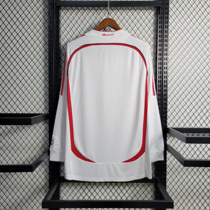 AC Milan 2007 UCL Long Sleeve Away Kit