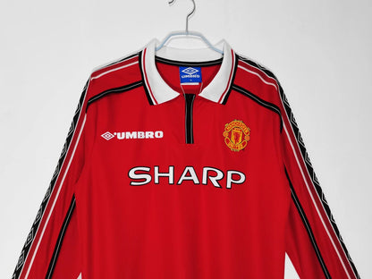 Manchester United 1997–1998 Long Sleeve Home Kit