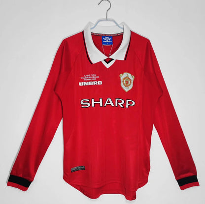 Manchester United 1999 Long Sleeve Champions League Kit