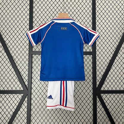 France 1998 Home Jersey Kids