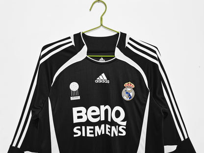 Real Madrid 2006-2007 Long Sleeve Away Kit