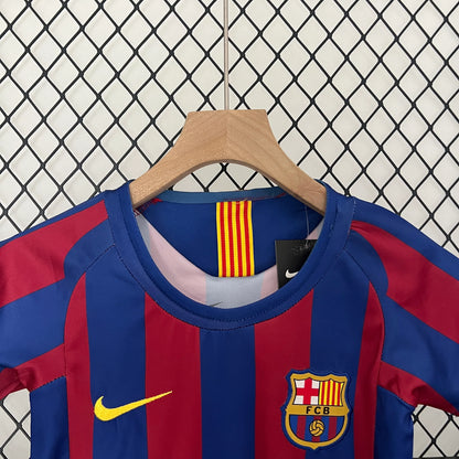 Barcelona 05/06 Home Jersey Kids