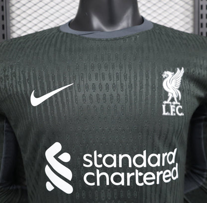 Liverpool 2024-2025 Away Kit Long Sleeve