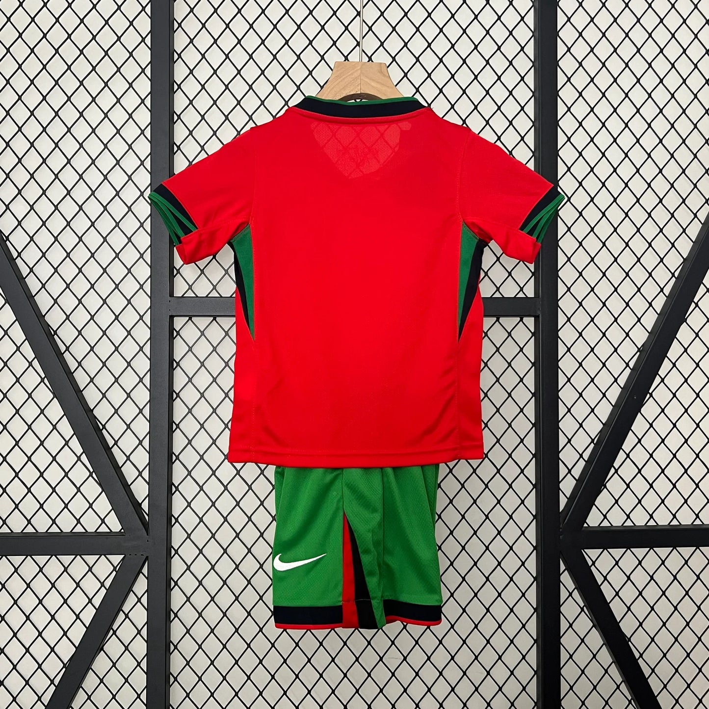 Portugal 2024 Home Jersey Kids