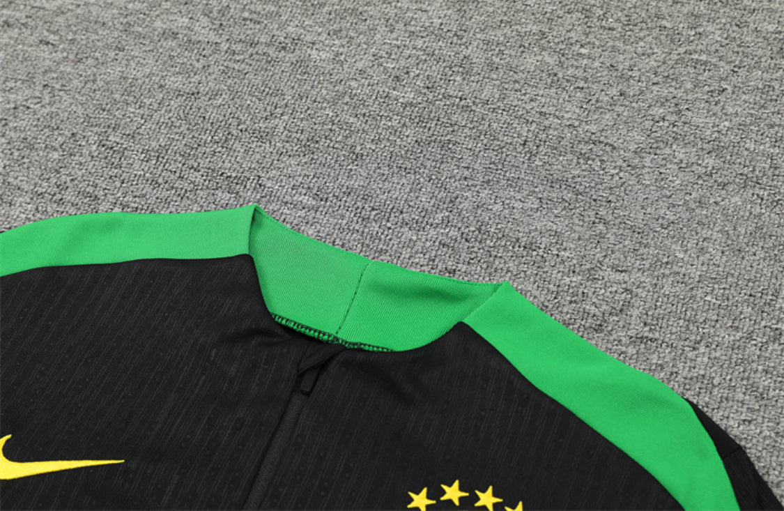 Brazil Black and Green Tracksuit