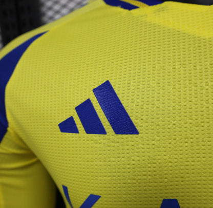 Al Nassr 2024-2025 Home Kit Long Sleeve