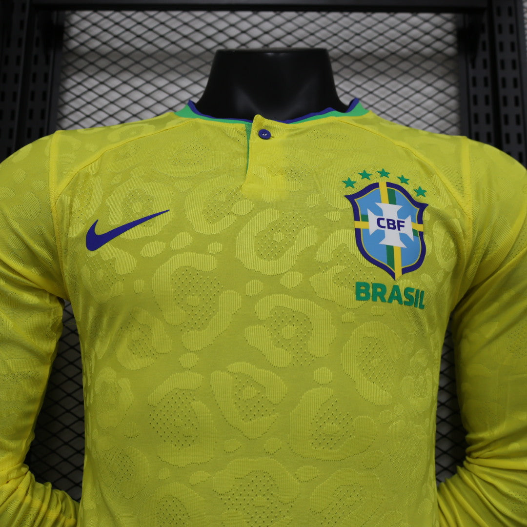 Brazil 2023-2024 Long Sleeve Home Kit