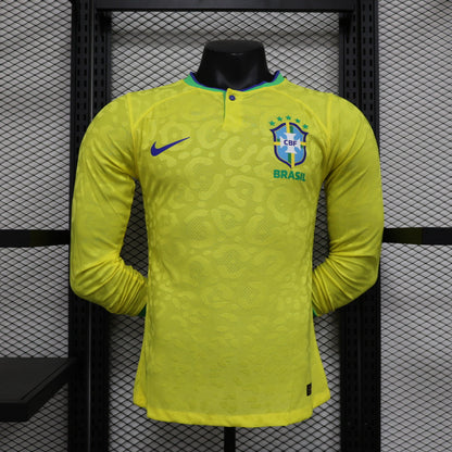 Brazil 2023-2024 Long Sleeve Home Kit