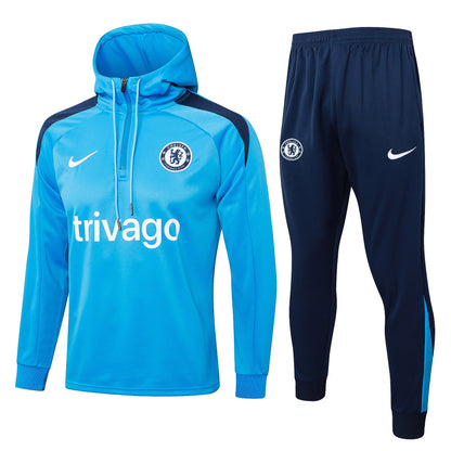 Chelsea FC Light Blue and Dark Blue Tracksuit