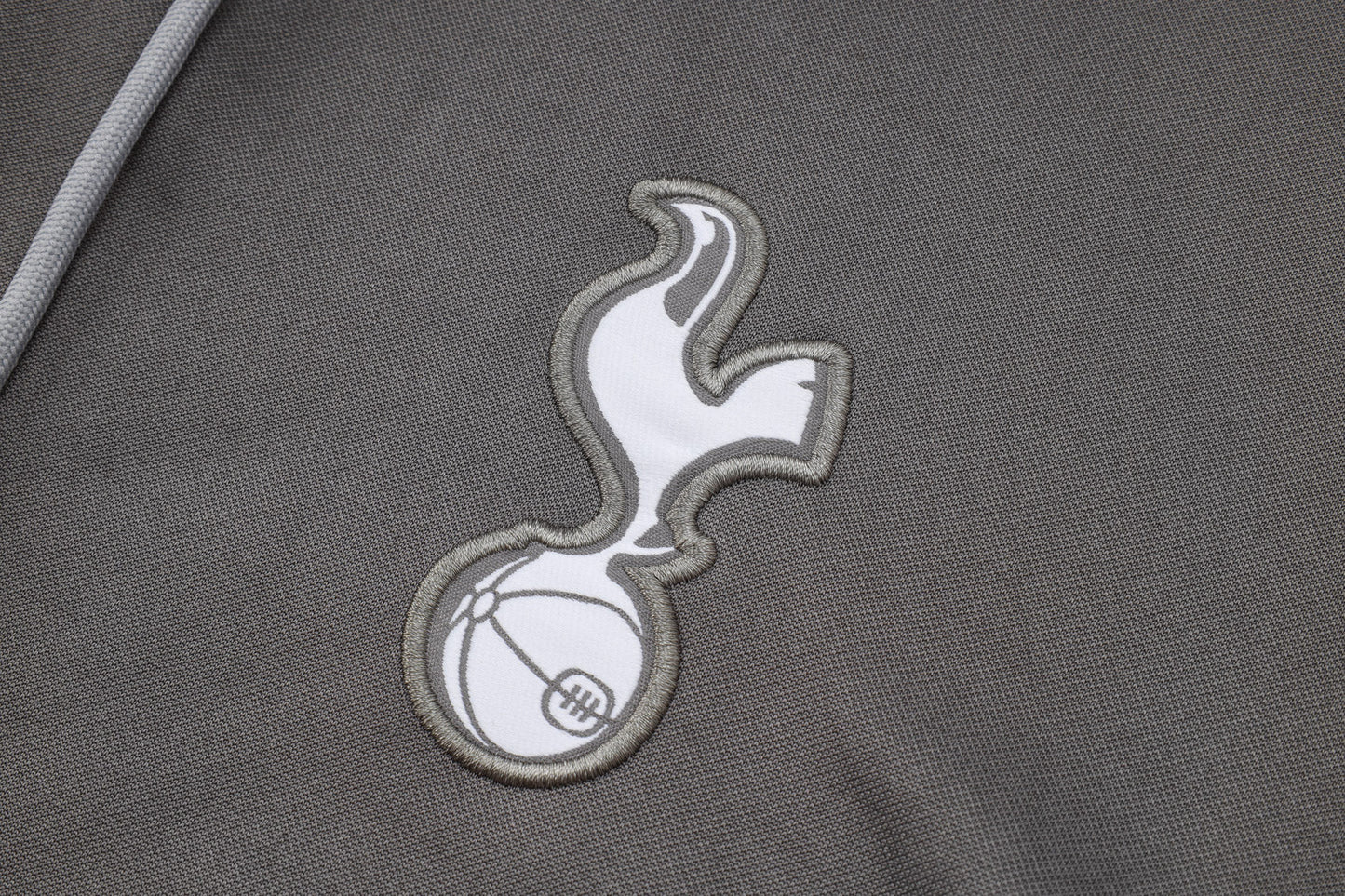 Tottenham 2024 Gray and Black Tracksuit