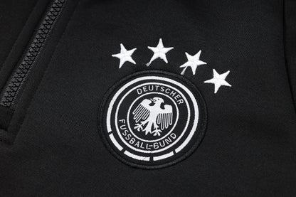 Germany 2024 Black and Pink Tracksuit