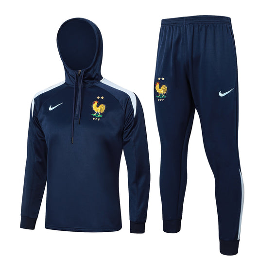 France 2024 Dark Blue Tracksuit