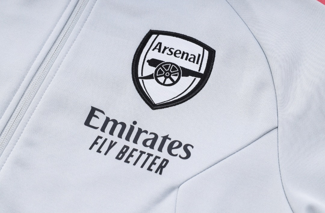 Arsenal FC White and Blue Tracksuit