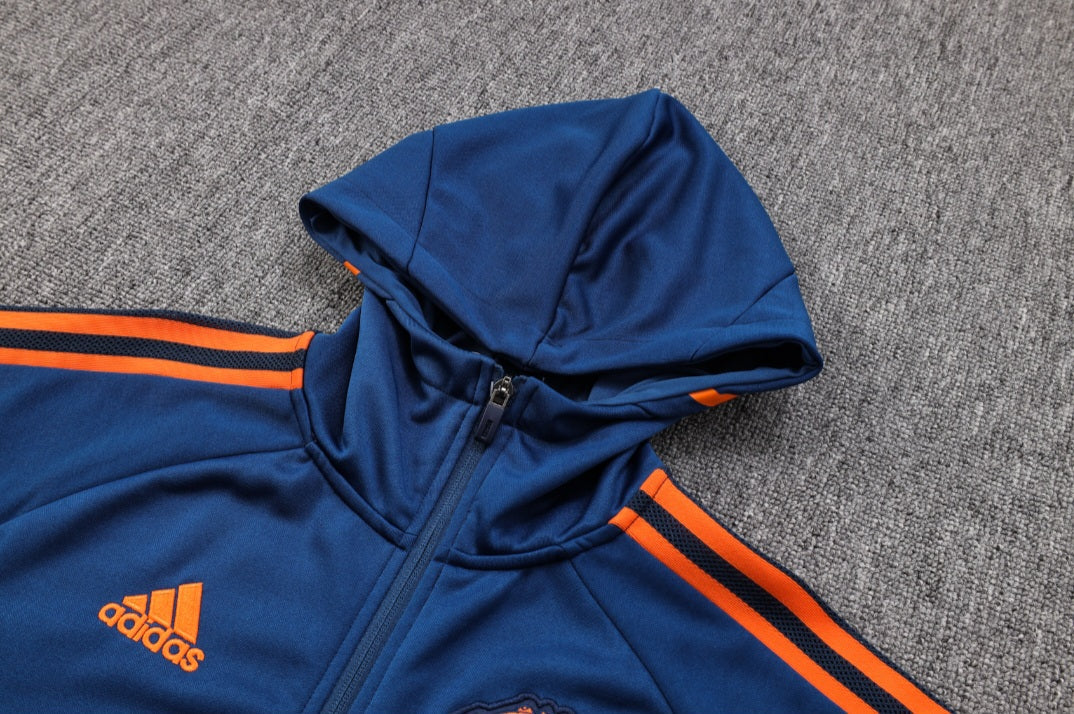 Manchester United Dark Blue Tracksuit