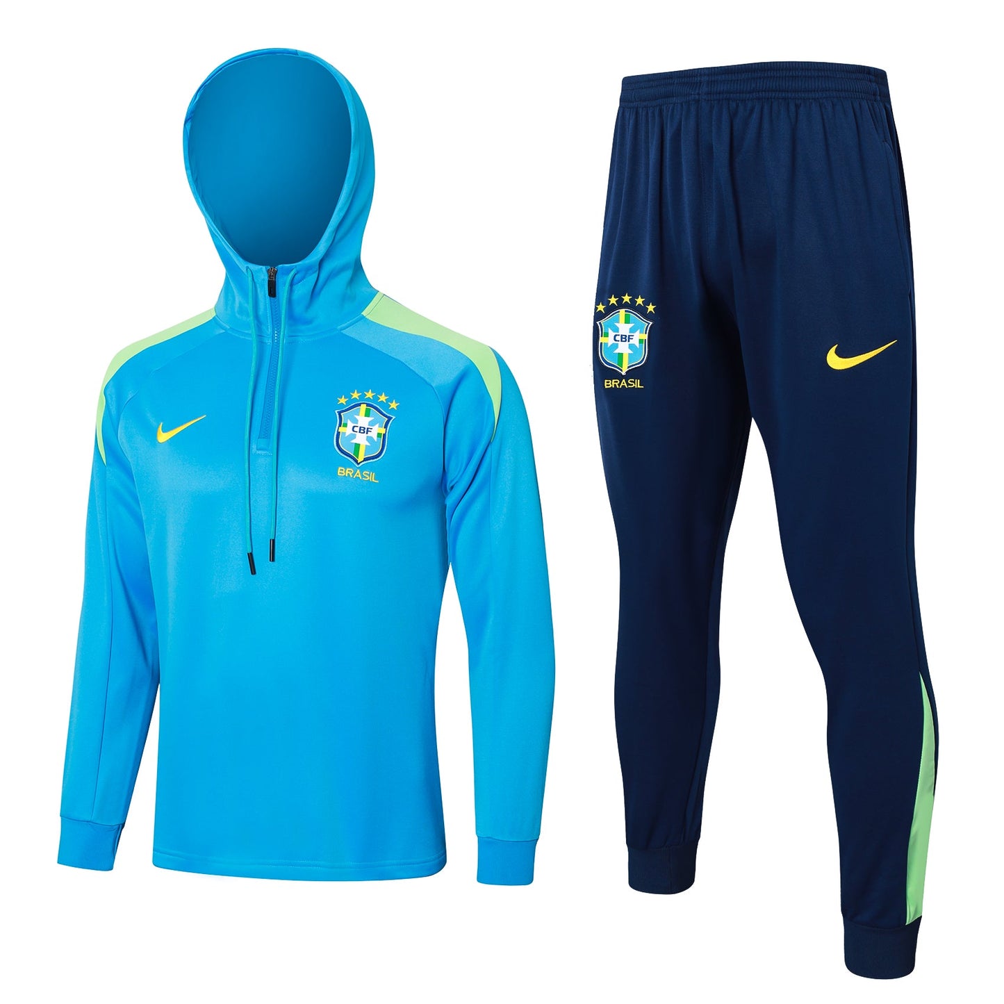 Brazil Light Blue and Dark Blue Tracksuit