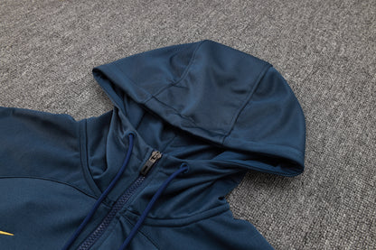 Paris Saint Germain Dark Blue and Gold Tracksuit