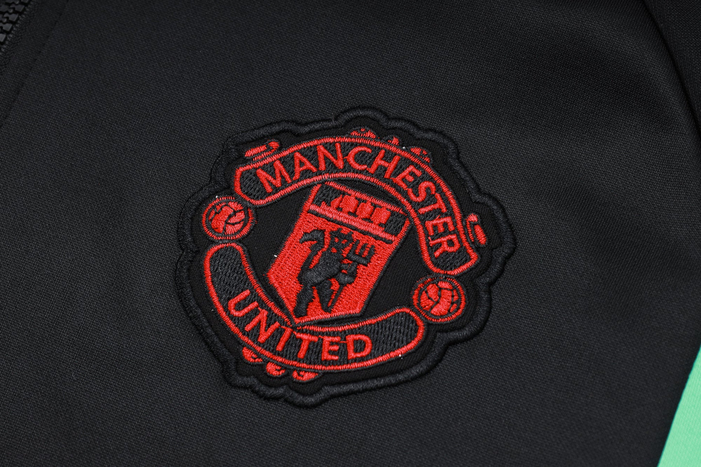 Manchester United Black and Red Tracksuit