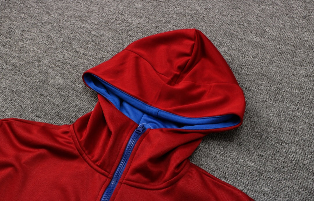 FC Barcelona Red and Blue Tracksuit