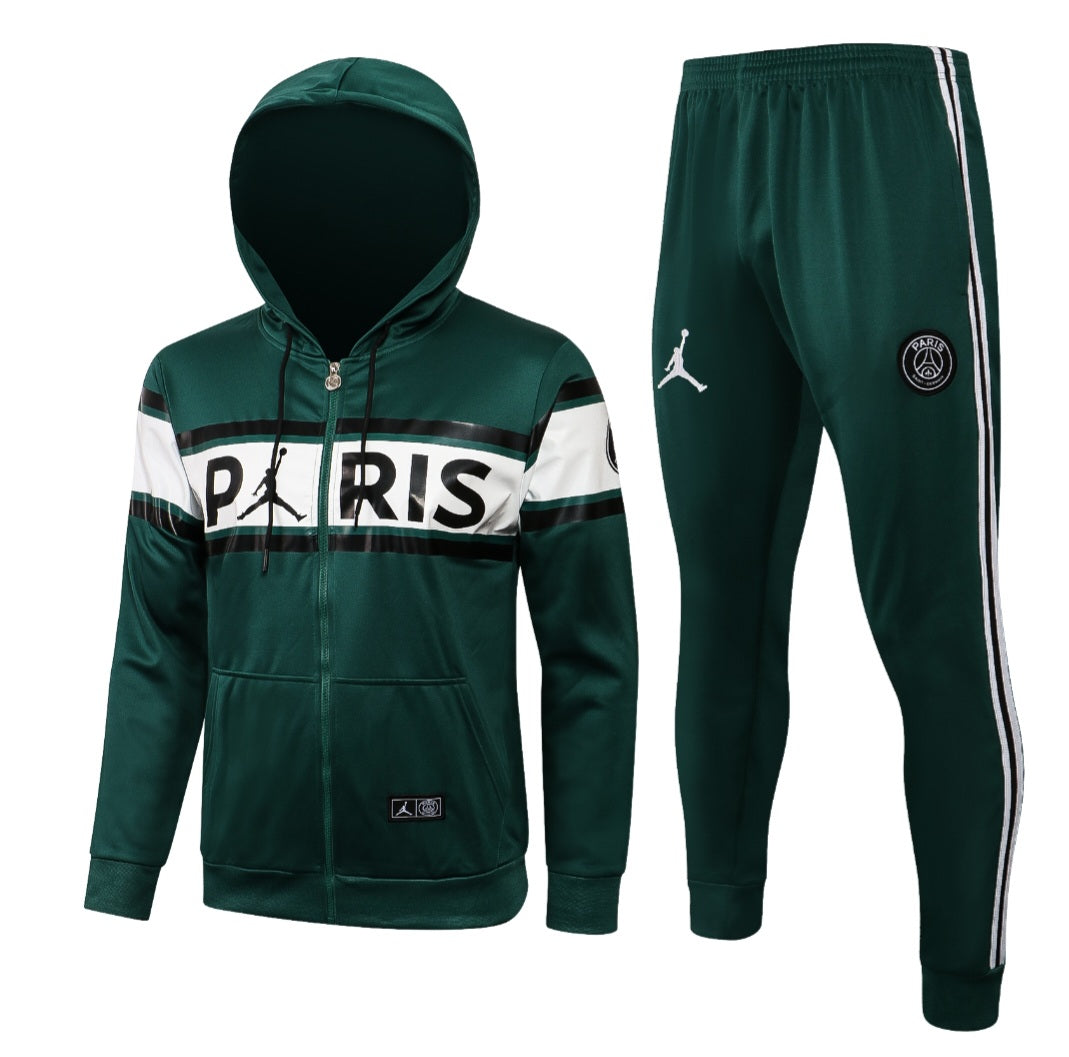 Paris Saint Germain Dark Green and White