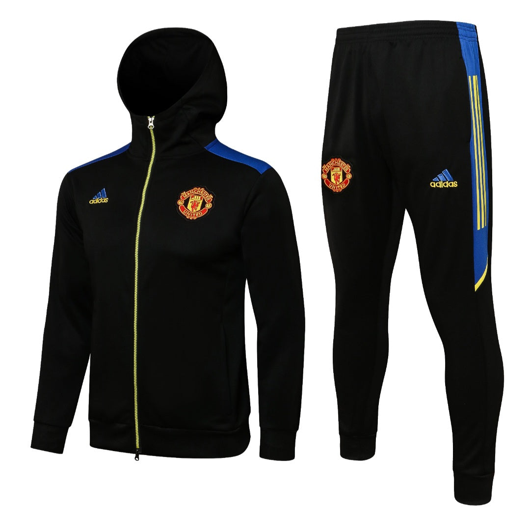 Manchester United Black Tracksuit