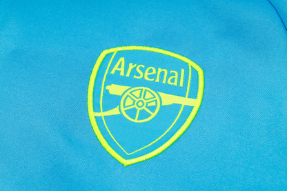 Arsenal FC Light Blue and Black Tracksuit