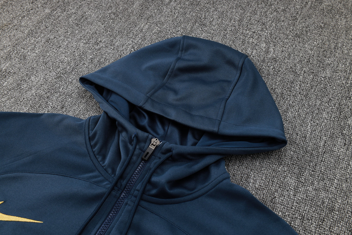 France Dark Blue and Gold Tracksuit