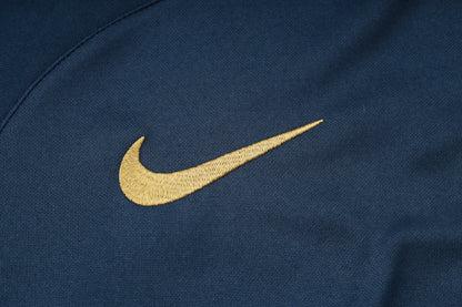 France Dark Blue and Gold Tracksuit