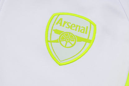 Arsenal FC Black and White x Lime Green Tracksuit