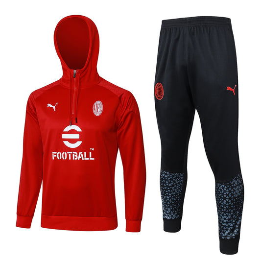 AC Milan Red and Black Tracksuit