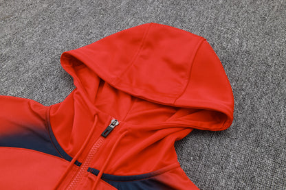 Paris Saint Germain Dark Blue and Red Tracksuit II