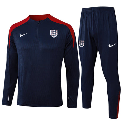 England Dark Blue and Red Tracksuit