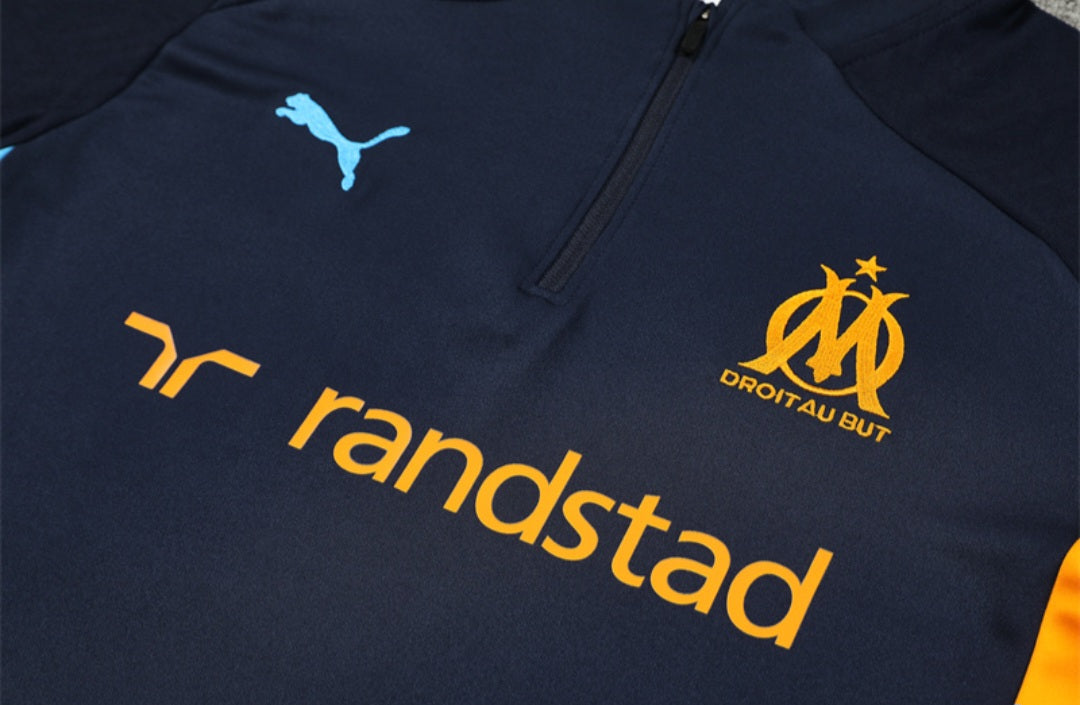 Olympique de Marseille Dark Blue Tracksuit